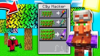MINECRAFT BEDWARS, NHƯNG CHẶT CÂY HACKER SIÊU TỐC *SỞ HỮU KIẾM CÁ MẬP, GIÁP SIÊU VIP TROLL NOOB TEAM