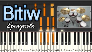 Bitiw - Spongecola | Instrumental Cover | Karaoke