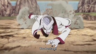 Naruto vs Isshiki full fight - episode 217