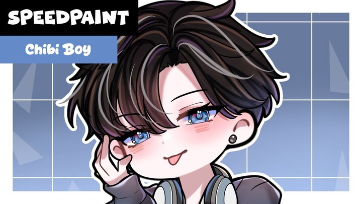SPEEDPAINT_Chibi Boy Illlustration