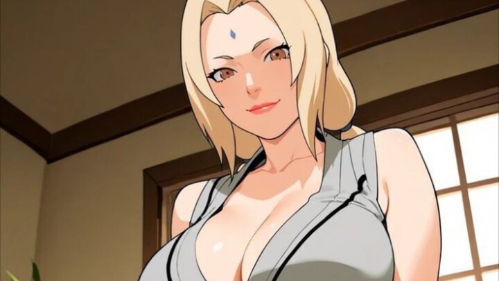 TSUNADE KASIH PELAYANAN KE NARUTO