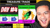 Trading PERMANENT Dragon Fruits for 100 Hours - Blox Fruits