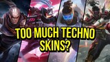 How Many TECHNO Skins Have Each Champion In League of Legends