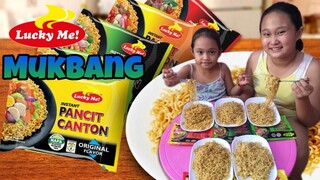 Lucky Me Pancit Canton Mukbang | Philippines