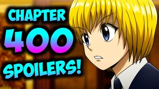 NAGPAKITA NA RIN SI KURAPIKA ! | Hunter X Hunter CHAPTER 400 SPOILERS!