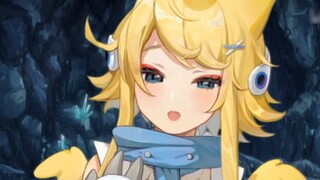 [Sabimon] Monster! Don't run! Rush towards the shopping cart!
