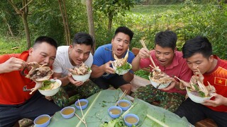 SIÊU PHẨM MỲ TÔM GÀ CỦA ANH EM NHỊP SỐNG TÂY BẮC