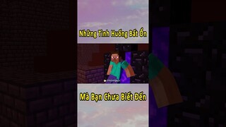 Những Tình Huống Bất Ổn Nhất Trong Minecraft 🤣 #shorts