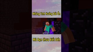 Những Tình Huống Bất Ổn Nhất Trong Minecraft 🤣 #shorts