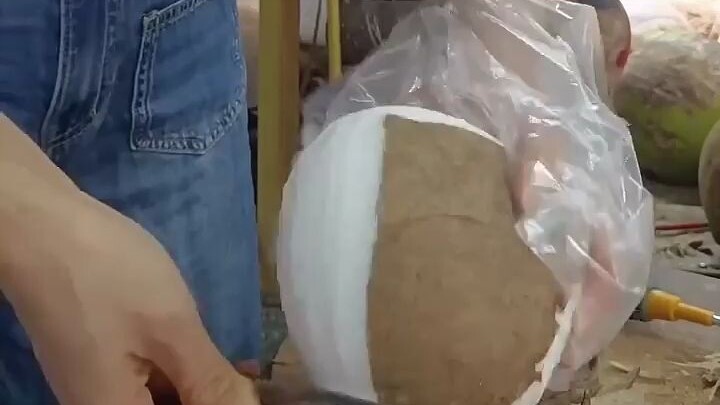 削个椰子皮