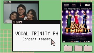 PHILIPPINE VOCAL TRINITY CONCERT TEASER | (Jona, Katrina and Morissette) [FANMADE]