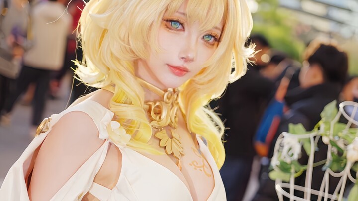 เพื่อถ่ายทอดอารมณ์ของอัลไกรยา ครั้งแรกที่ใส่คอนแทคเลนส์แบบเต็มดวงไปงานคอมิเกะ…