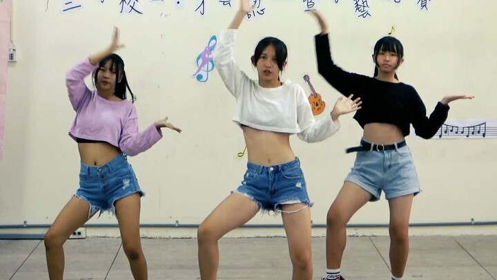 Middle school students danced to "Pretty Savage" and "I Can't Stop Me"