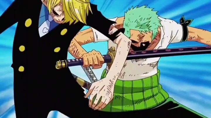 The one who understands Luffy the most is Zoro, but the one who loves Zoro the most must be Sanji