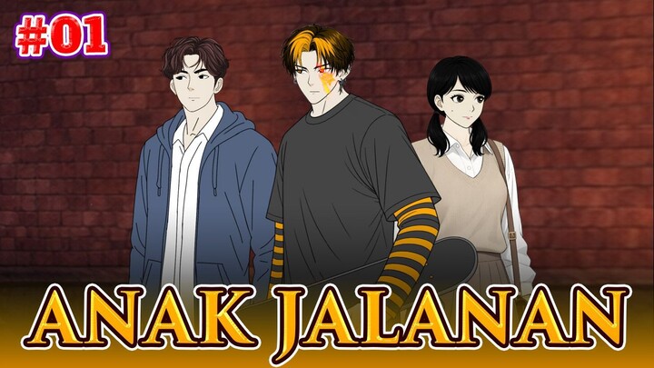ANAK JALANAN PART 1 -  DRAMA ANIMASI SEKOLAH - ARSHAKAY SERIES