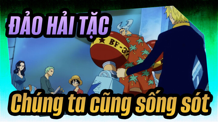 [ĐẢO HẢI TẶC] Sanji, Chúng ta cũng sống sót một cách lơ đễnh đó!