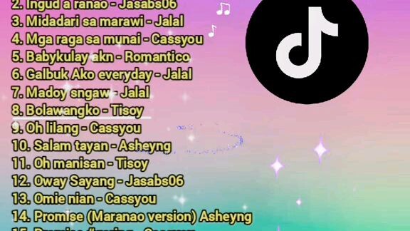 Maranao Playlist