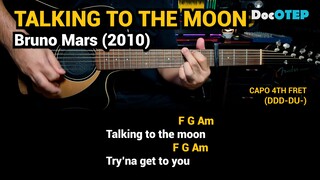 Talking to the Moon - Bruno Mars (2010) Easy Guitar Chords Tutorial with Lyrics Part 1 SHORTS REELS