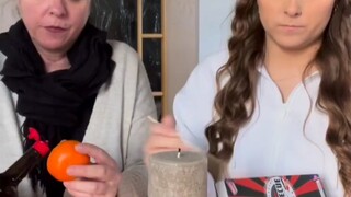 开心搞笑母女俩