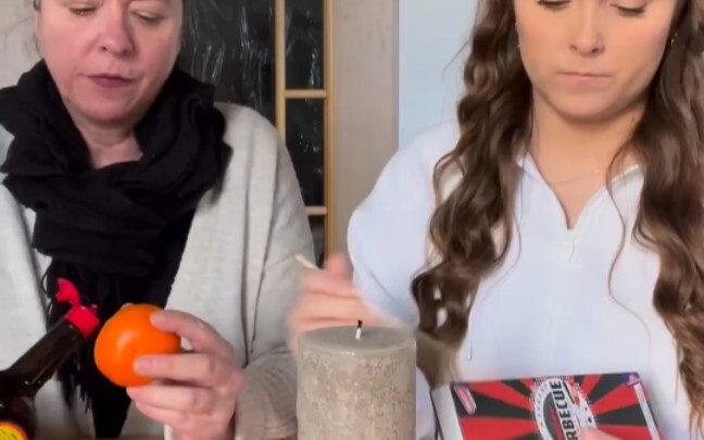 开心搞笑母女俩