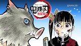 【鬼滅の刃】無限城編 Kanao Inosuke vs Douma Part 5 | Demon Slayer Manga Animation | Fan-Animation | Nanleb
