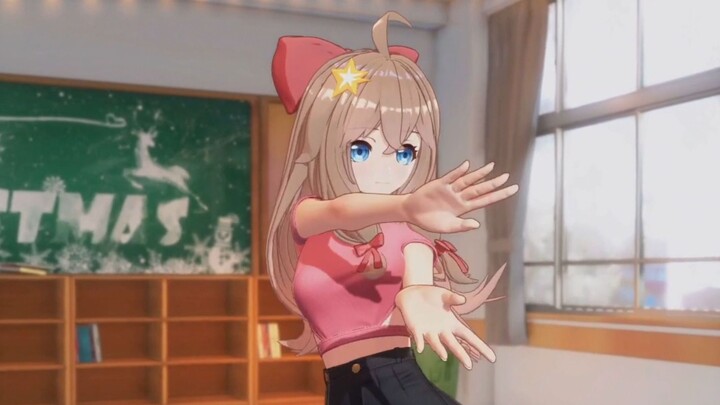 【Jiaran】When will the little air pump from "Bar Bar Bar" come to our kindergarten? [Dance]