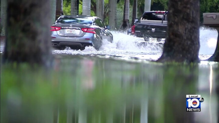 Another day, another downpour and flooding for Cutler Bay