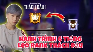 (FreeFire) Từ Bạch Kim Leo Lên Rank Thách Đấu Trong Vòng 6h Và Cái Kết | Bé Chanh