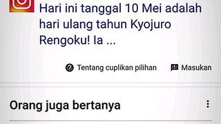 HBS Rengoku, umur mu kira² nambah nggak ya 🦊  10/5/23🎊