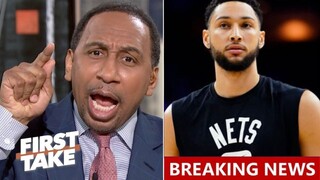 FIRST TAKE | Stephen A [BREAKING] Ben Simmons to undergo back surgery, out 3-4 months of recovery