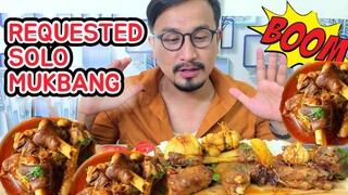 MUTTON LEG SOLO Mukbang|🔥💥| EATING CHALLENGE || SUBSCRIBERS REQUESTED MUKBANG || HAMENG THONGBA CHAB