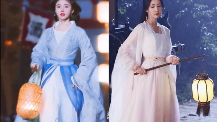 天呐好美…鞠婧祎VS陈都灵，古偶提灯再添一名战神！！