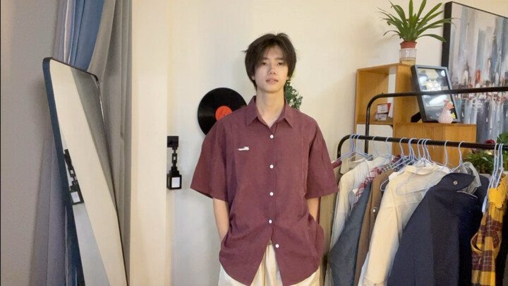 แชร์สไตล์การแต่งตัวของหนุ่มมหาวิทยาลัย | เสื้อเชิ้ตและกางเกงสวยเวอร์ๆ เหมาะสำหรับฤดูใบไม้ผลิ-ร้อน (ร