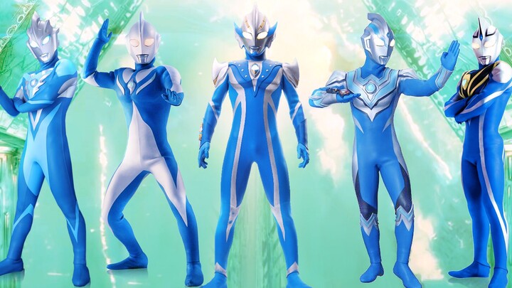 Inventory of 5 natural blue Ultraman, in terms of strength ranking, who do you think is stronger?