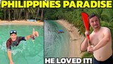 BRITISH MAN In PHILIPPINES PARADISE - Hidden Beach In Sarangani Mindanao