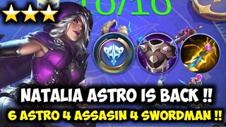 Natalia Astro Power is back !! Meta 6 Astro 4 Assasin 4 Swordman | Combo Magic Chess update terbaru