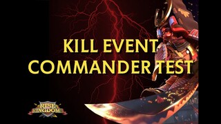 KE COMM TEST: ATILLA TAKEDA V SALADIN FRED [ RISE OF KINGDOMS INDONESIA ]