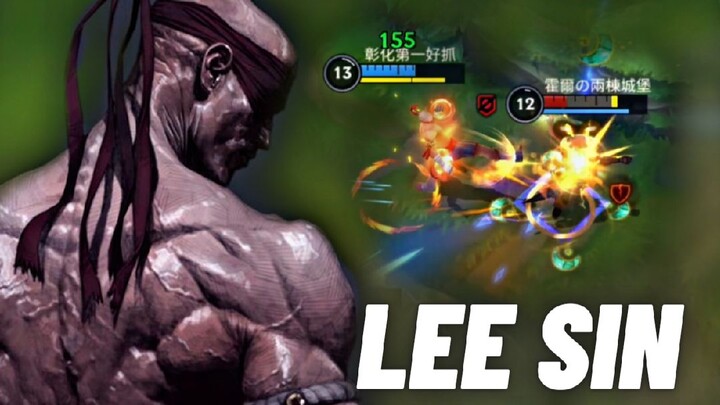 MUAY THAI LEE SIN MONTAGE SUPER AGGRESSIVE GAMEPLAY HIGHLIGHTS WILD RIFT