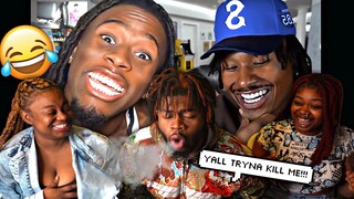 IF YOU LAUGH, YOU GHOST THE BONG 😮‍💨 To KAI CENAT And DUKE DENNIS FUNNY MOMENTS😂