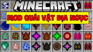 MINECRAFT MOD QUÁI VẬT ĐỊA NGỤC*NHỮNG SINH VẬT KÌ DỊ NHẤT