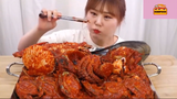 Mukbang hải sản cay #anngon