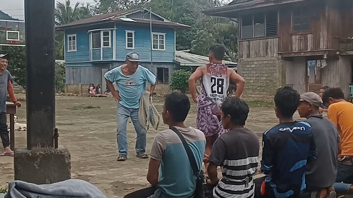villagers practice's gong /Tupayya dance.....for any upcoming occasion onto their village