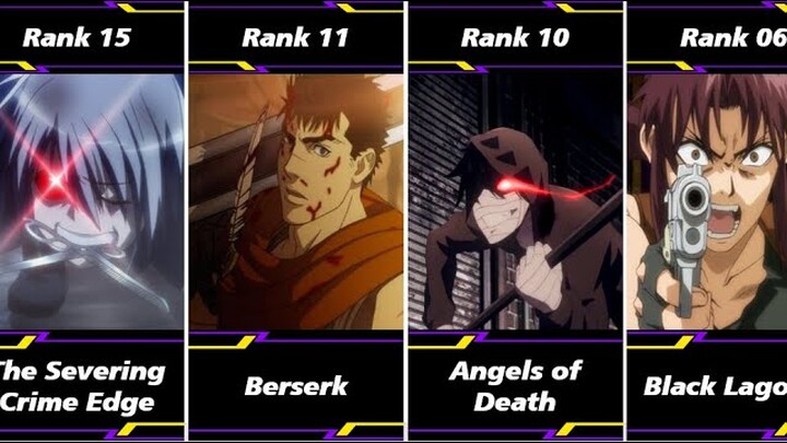 Top 15 Dark Anime Where MC Is A Cold Blooded Killer