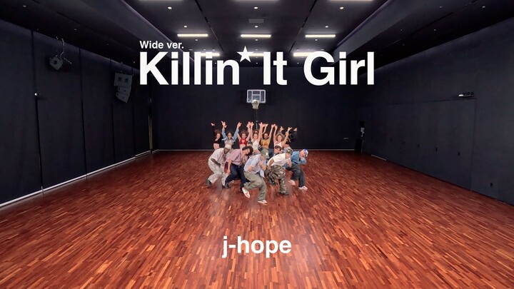 【WNS中文】250615 [KOREOGRAFI] jhope 'Killin' It Girl (Versi Solo)' (Versi Lebar)