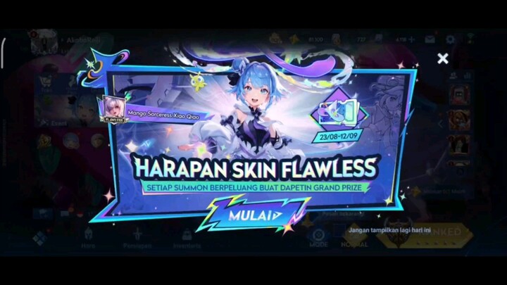 Trik Gacha Skin Flawless Xiao Qiao " Manga Sorceress di Honor of Kings