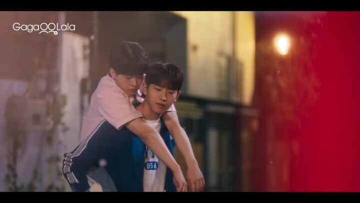 It's a canon event - your first kiss should always be with your best friend!