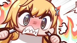 [Fluorescent Four Grid] The one called Thunder or something, you are one of the worst students I hav