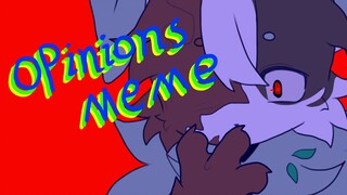 【兽设】OPINIONS|Animation meme|