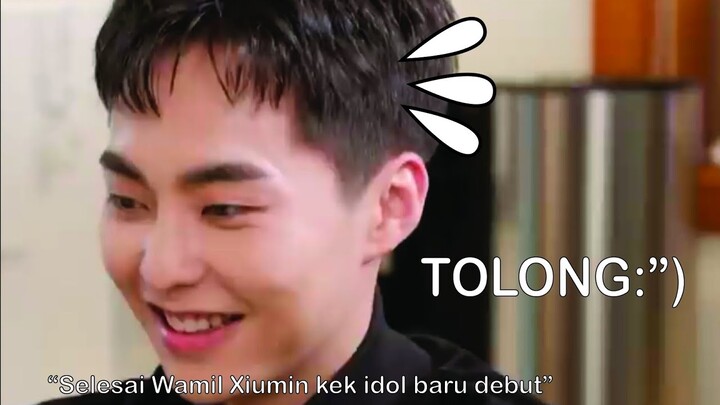 KETIKA XIUMIN SIARAN ACARA PERTAMANYA  SETELAH WAMIL 🚨 (gugup banget wqwq) 💦