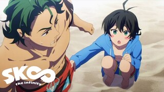 Miya Calling Joe "PaPa" | Beach Scene | SK8 the infinity | English Dub |